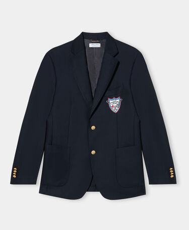 Brooks Brothers Brooks Brothers x Canottieri - Blazer de Botonadura Sencilla de Lana Virgen Azul Marino