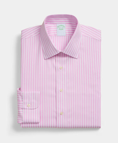 Brooks Brothers Chemise Slim Fit Non-Iron Performance avec col Ainsley Rose
