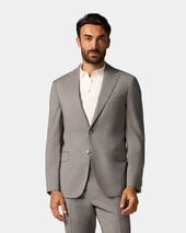 Brooks Brothers Virgin Wool Blazer Light Grey