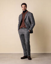 Brooks Brothers Traje Glen Plaid Gris Medio