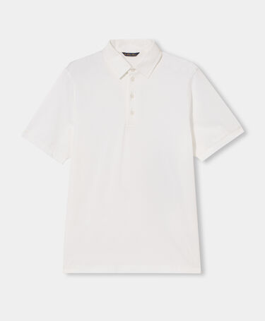 Brooks Brothers Smooth Jersey Polo Off White