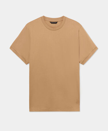 Brooks Brothers Cotton T-Shirt Tan