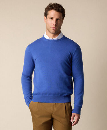Brooks Brothers Cashmere Crewneck Indigo