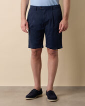 Brooks Brothers Bermuda Classico en Coton Bleu Marine