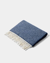 Brooks Brothers Micro Structure Scarf Navy