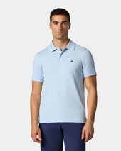 Brooks Brothers Golden Fleece Stretch Cotton Pique Polo Light Blue