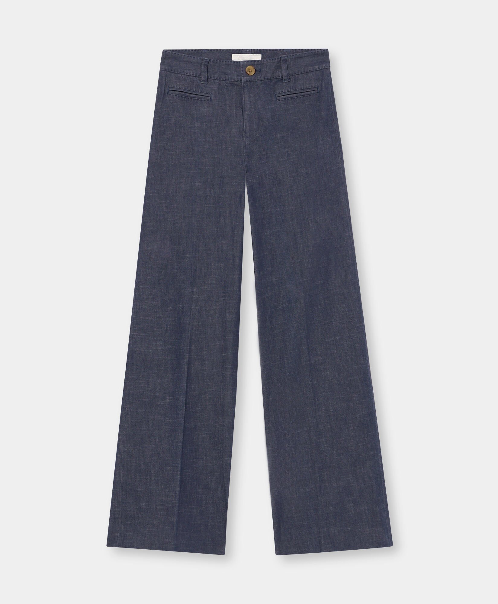 Classic Fit Denim Trousers