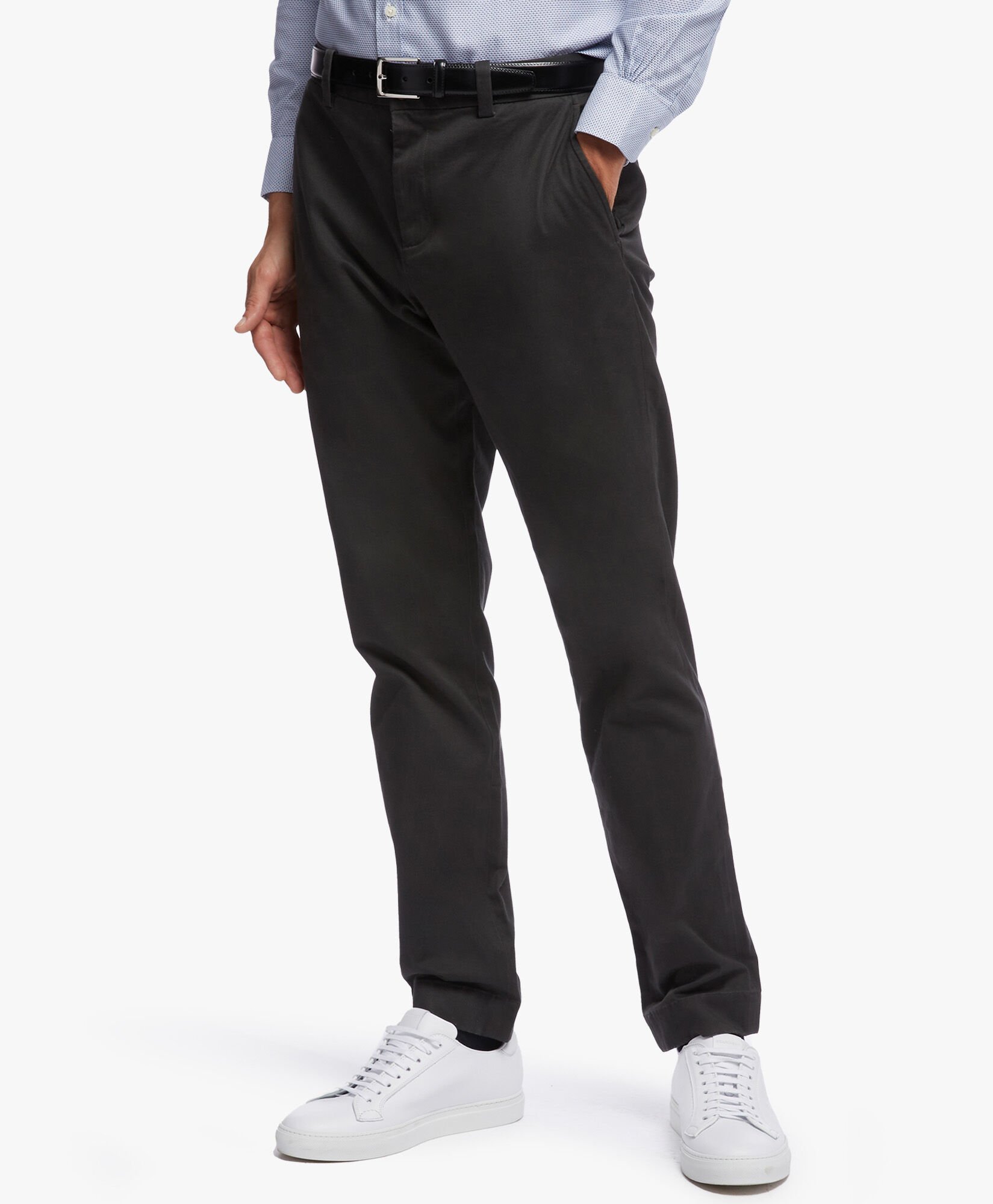 Soho Extra-slim Fit Twill Washed Chino Pants