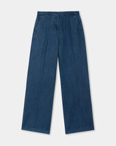 Brooks Brothers Wide Leg Trousers Denim Brooks Brothers Wide Leg Trousers Denim