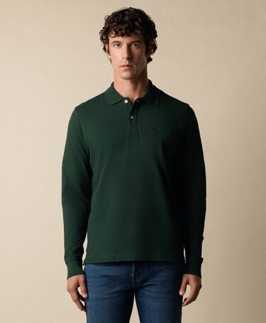 Brooks Brothers Polo de Algodón Piqué Verde