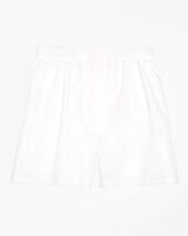 Brooks Brothers Relaxed Fit Cotton Boxers White