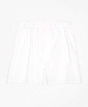 Brooks Brothers Relaxed Fit Baumwoll-Boxershorts Weiß
