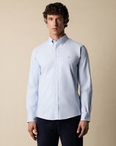 Brooks Brothers Slim Fit Oxford Non-Iron Button Down Shirt Light Blue