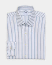 Brooks Brothers Camicia Slim Fit Non-Iron con Collo Ainsley Bianco