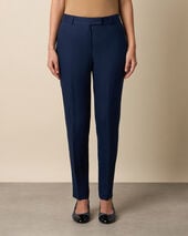 Brooks Brothers Pantaloni aus Leinen in maßgeschneiderter Verarbeitung Marineblau Brooks Brothers Pantaloni aus Leinen in maßgeschneiderter Verarbeitung Marineblau