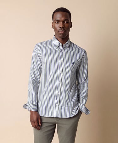 Brooks Brothers Hemd Slim Fit mit Button-Down-Kragen Basilikum