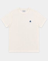 Brooks Brothers Camiseta de Algodón Estampada Blanco