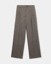 Brooks Brothers Pantalone Knickerbocker con Doppia Pince Naturale