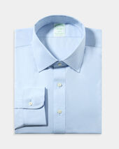 Brooks Brothers Chemise Slim Fit Non-Iron Oxford avec col Ainsley Bleu