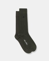 Brooks Brothers Colorful Cotton Socks Military
