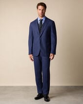 Brooks Brothers Wool Travel Suit Blue