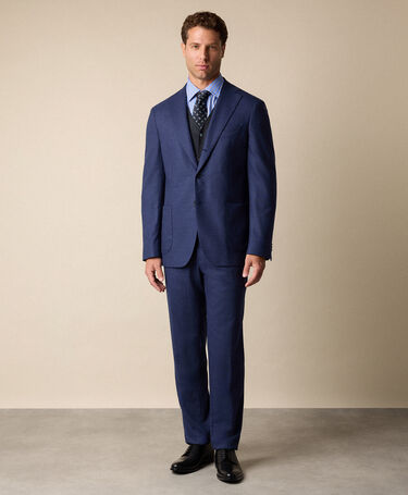 Brooks Brothers Wool Travel Suit Blue