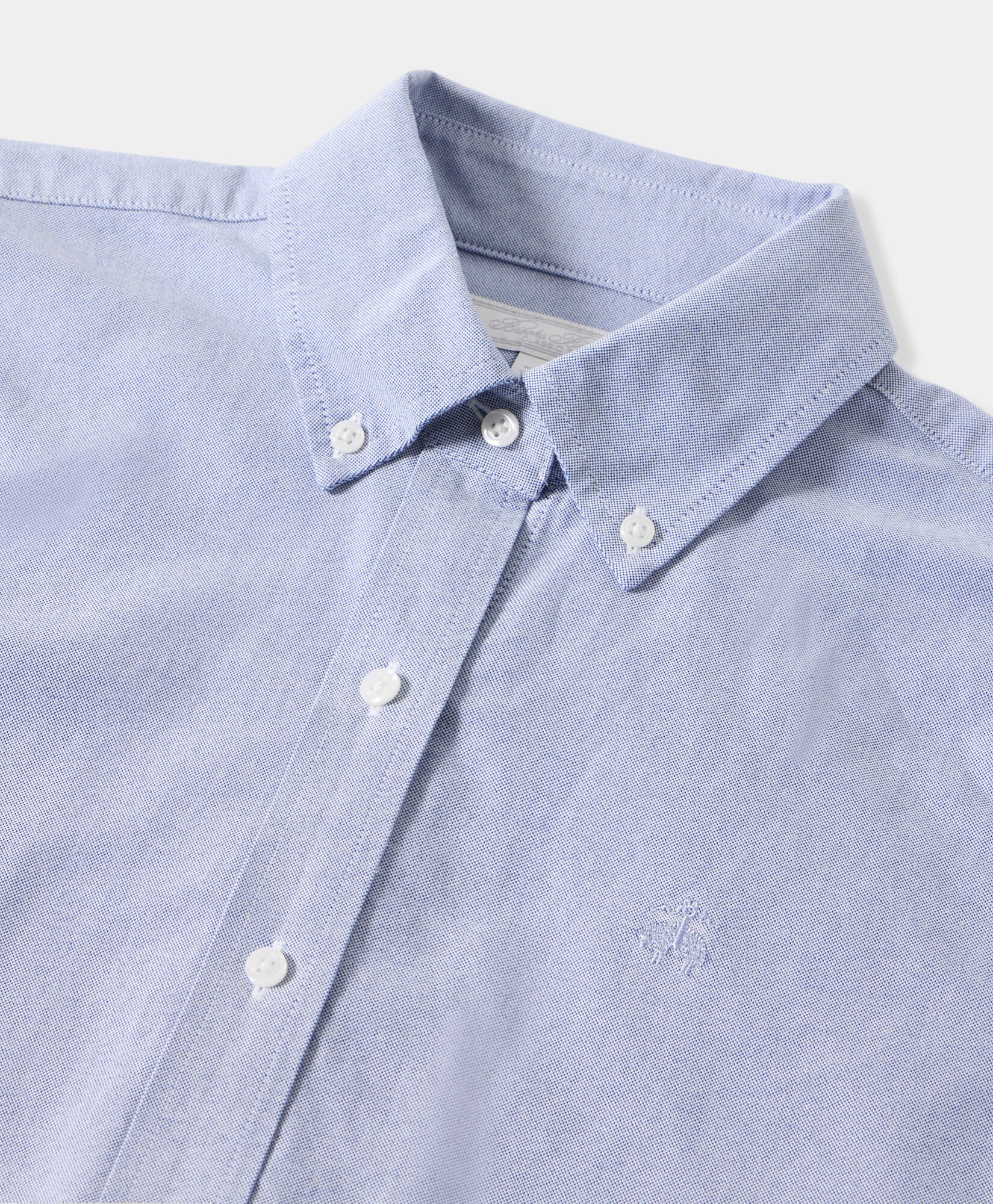 Classic Fit Oxford Shirt with Button Down Collar