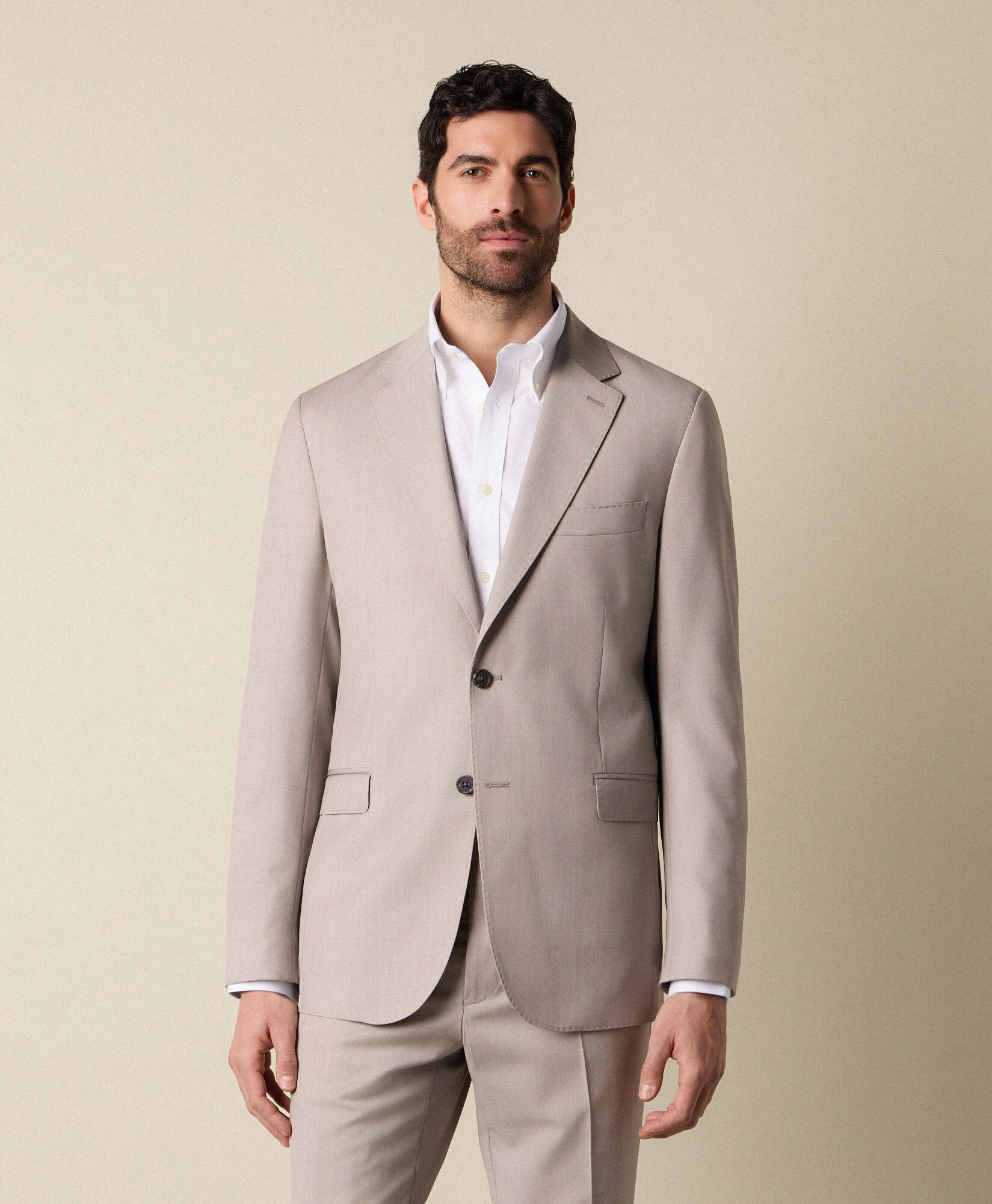Twill Virgin Wool Blazer