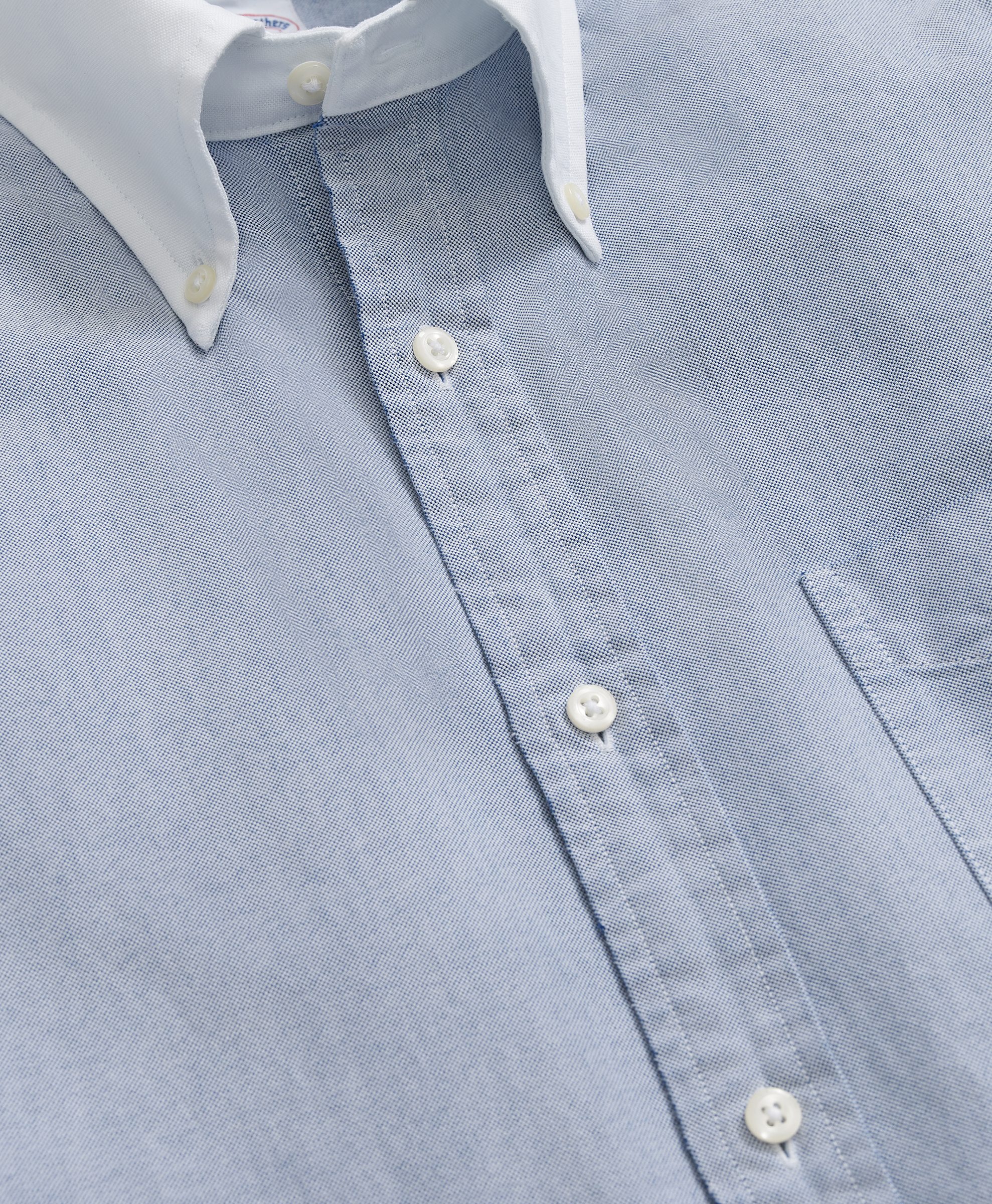  Brooks Brothers Oxford-hemd In Regular Fit Mit Button Down Kragen, Gewaschen - Mann Casual-hemd Blau M 
