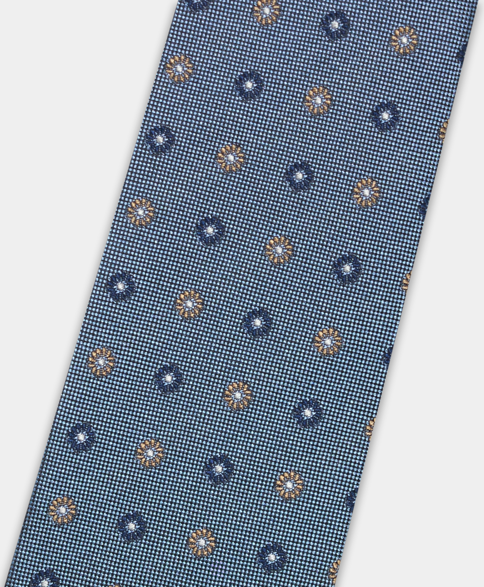  Brooks Brothers Krawatte Aus Seide Mit Mikrofleur-muster - Mann Krawatten Und Einstecktücher Himmel One Size 