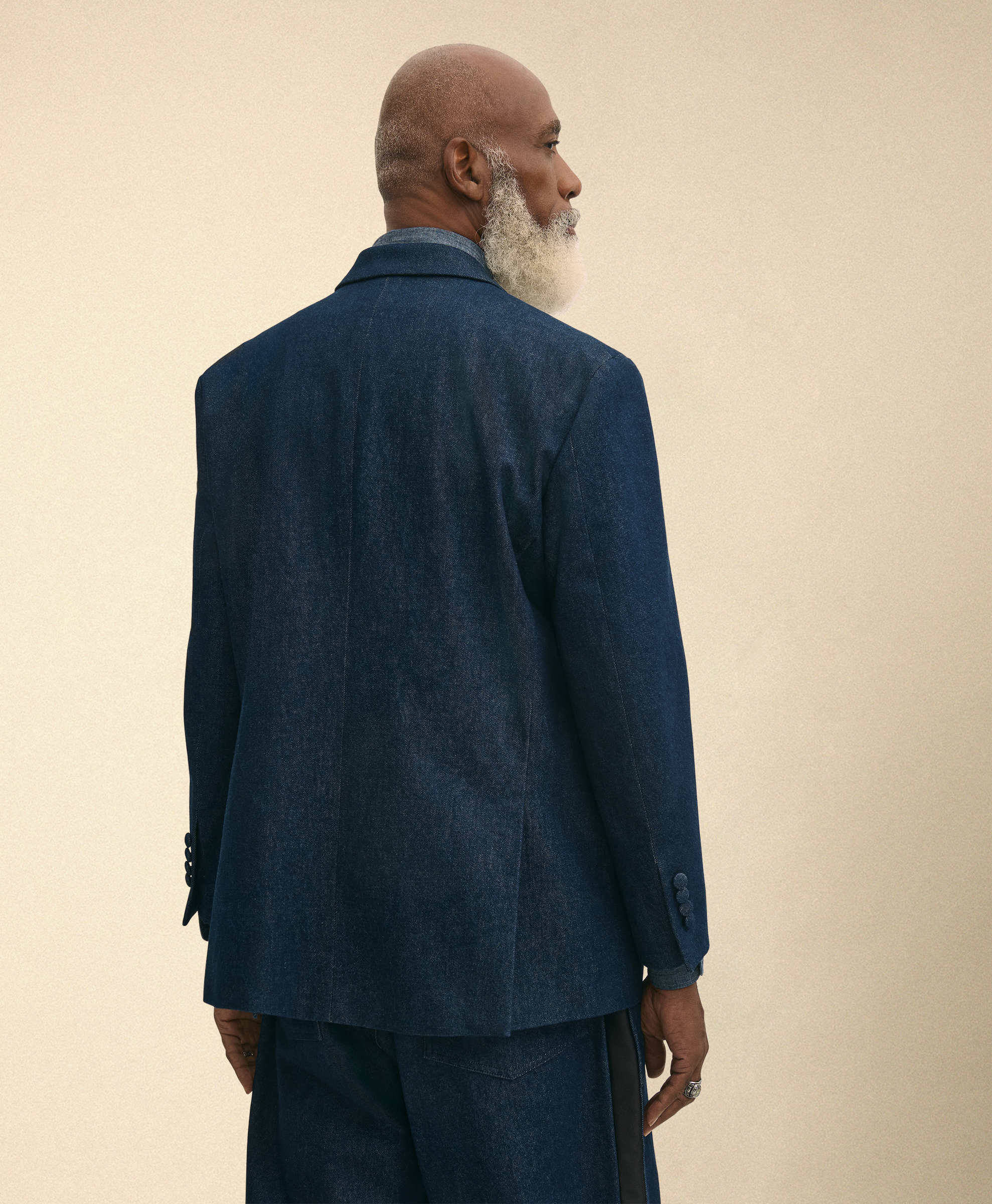  Brooks Brothers Brooks Brothers X Engineered Garments - Blazer Oversize In Denim - Uomo Engineered Garments X Brooks Brothers Denim S 