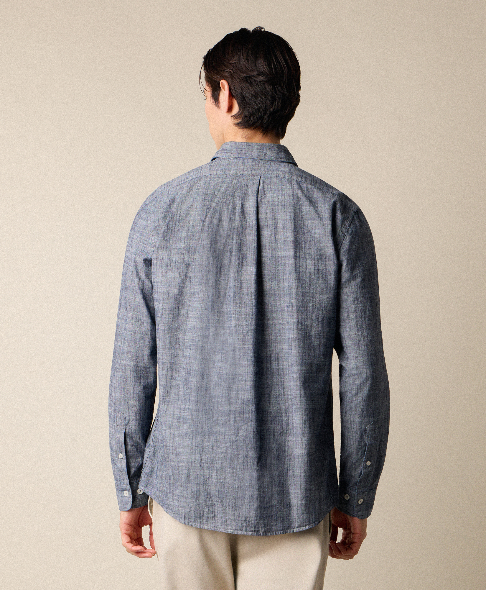  Brooks Brothers Chemise Slim Fit En Coton Avec Col Classique - Homme Chemises Décontractées Gris Pierre Xxxl 