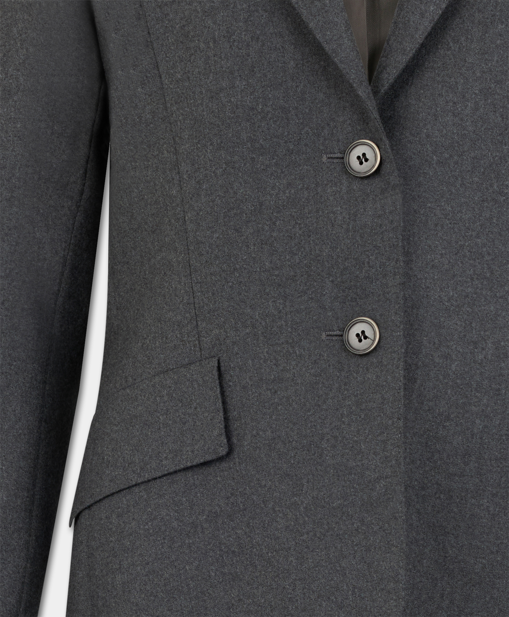  Brooks Brothers Blazer Aus Reiner Schurwolle Mit Goldfarbenen Knöpfen - Frau Jacken Und Blazer Grau 16 