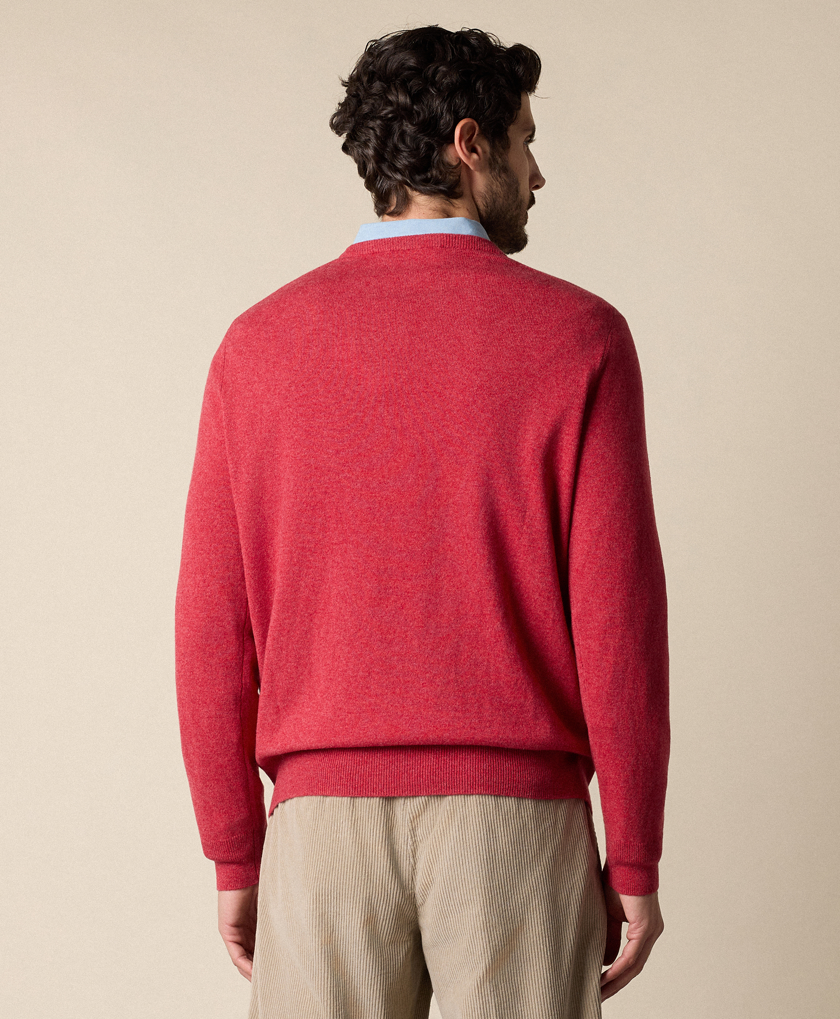  Brooks Brothers Rundhals-pullover Aus Kaschmir - Mann Strickwaren Rot M 