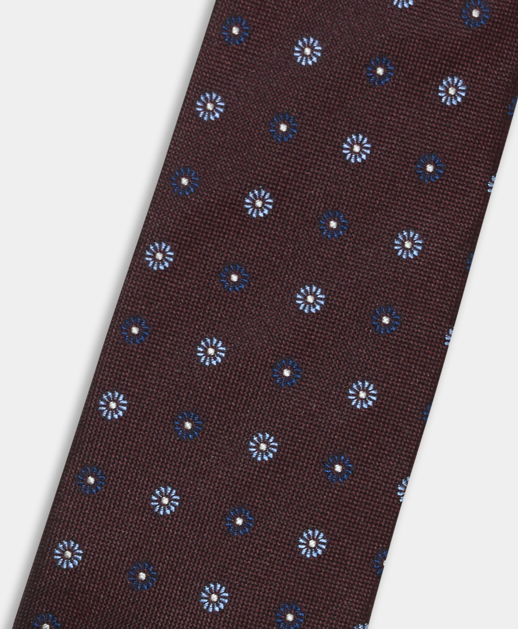  Brooks Brothers Krawatte Aus Seide Mit Mikrofleur-muster - Mann Krawatten Und Einstecktücher Burgunderrot One Size 