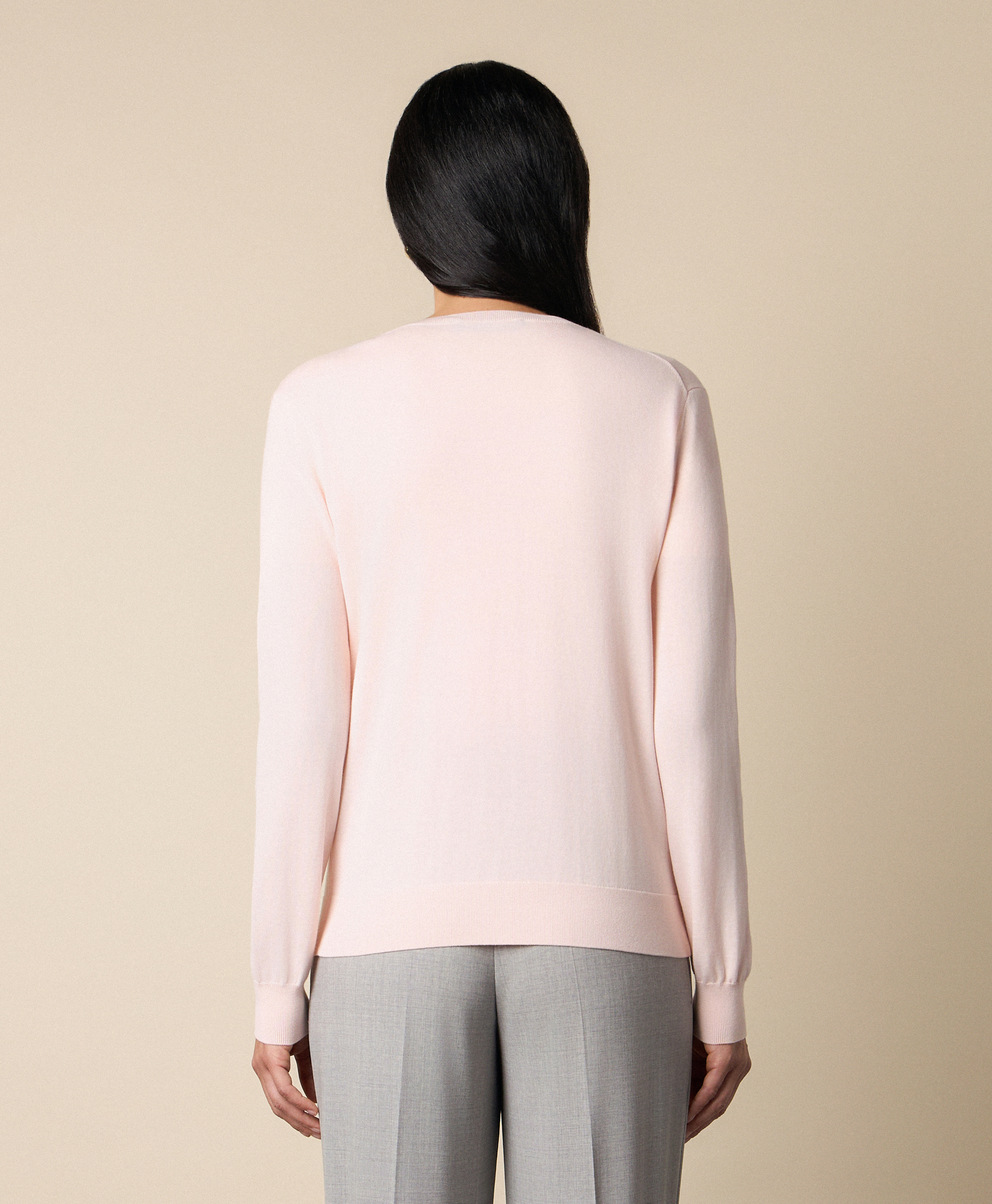  Brooks Brothers Cardigan Aus Baumwolle - Frau Strickwaren Rosa S 