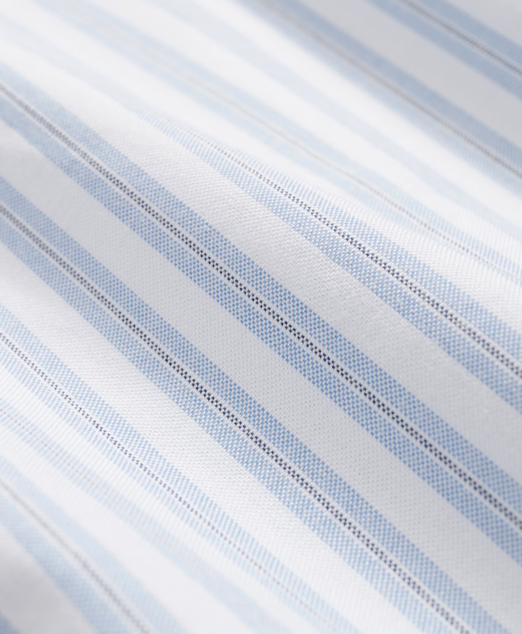  Brooks Brothers Slim Fit Non-iron Plaid Stretch Oxford Shirt With Button Down Collar - Man Casual Shirts Blue S 