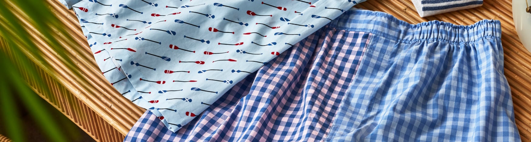 Men s Underwear Cotton Boxers Undershirts Brooks Brothers